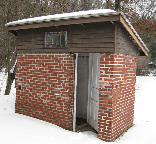 Brick Outhouse